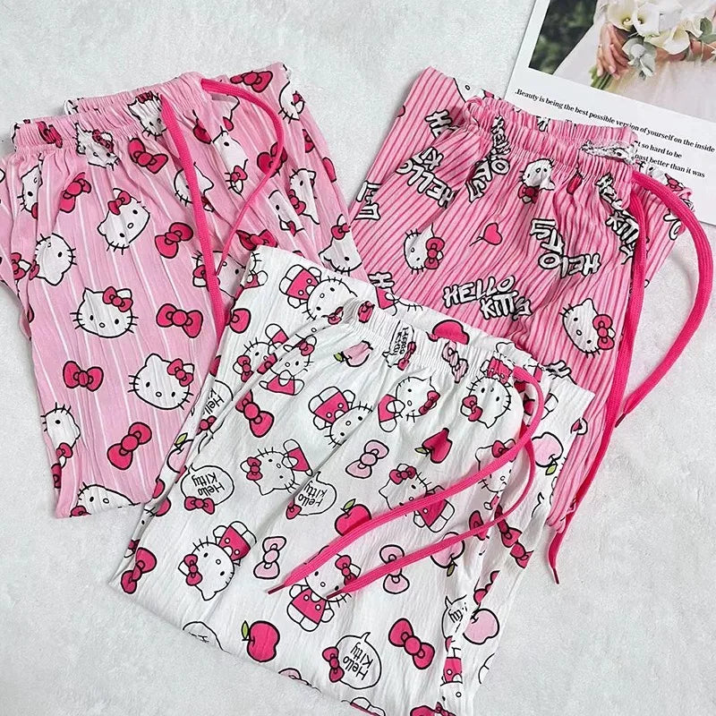 Cozy Hello Kitty Pajama Pants