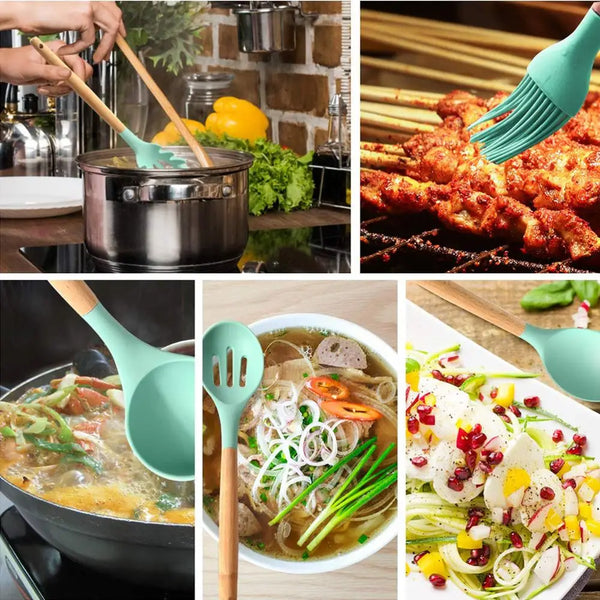 Silicone Kitchen Helper Set