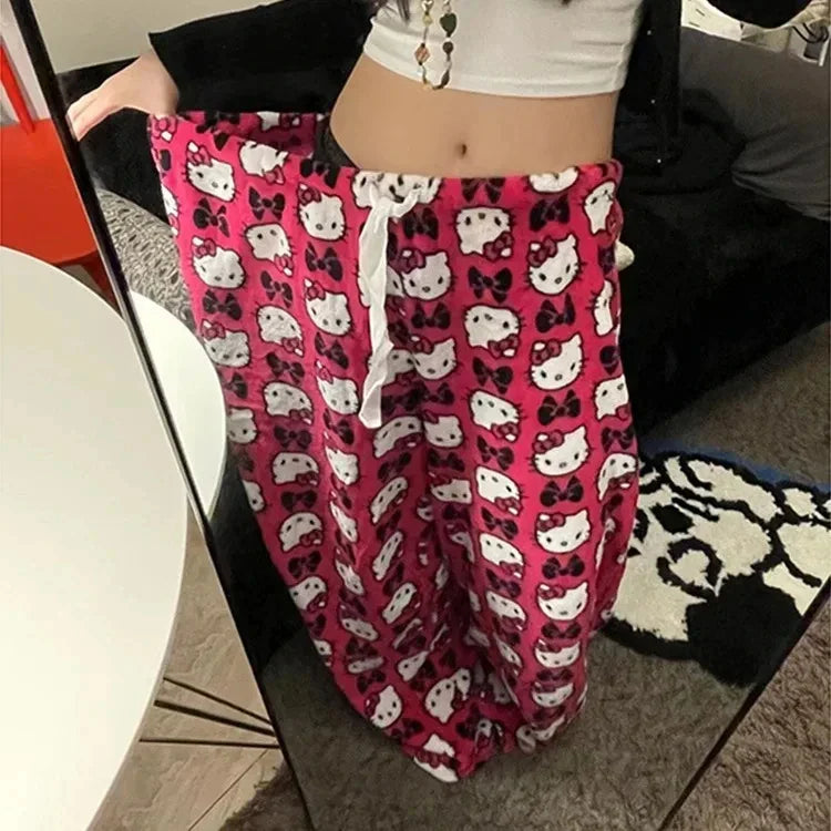 Cozy Hello Kitty Pajama Set
